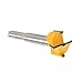 LDEXIN 24mm/0.95inch Carbide Tip Hinge Cutting Drilling Round Shank Woodworking Forstner Drill Bits Rotary Boring Hole Saw Yellow