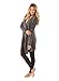 Barefoot Dreams Women's CozyChic Lite Calypso Wrap (Graphite, Small / Medium)