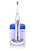 Wellness HealthPro UV-STX Ultra High Powered Sonic Electric Toothbrush with UV Sanitizing Dock Charger and 3 Brush Heads (Value Pack)
