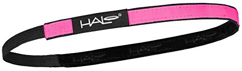 Halo Hairband Headband Sweatband Pink 0.5 inch wide