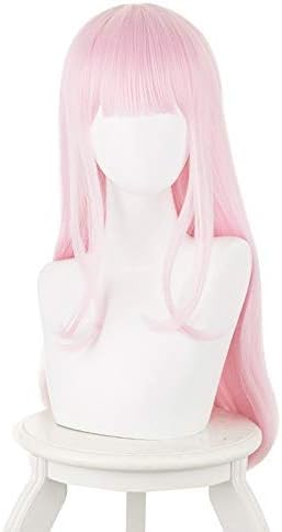 LYDB Kaguya-Sama: Love Is War Kaguya-Sama Wa Kokurasetai: Tensai-Tachi No Renai Zunousen Cosplay Wig Chika Fujiwara Pink Wig Cosplay