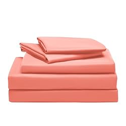 SLEEP ZONE Super Soft Cooling Queen Bed Sheets Set