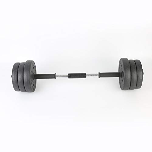 BESPORTBLE-1-Pair-of-20KG-Dumbbell-Fixed-Dumbbell-Professional-Dumbbell-Mens-Fitness-Dumbbell-Rubberized-Dumbbell-for-Sport-GYM-Men-Lady-Electroplating-iron-Black