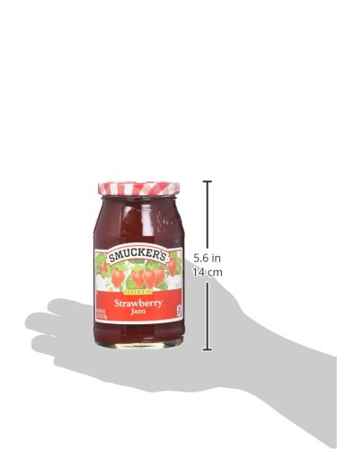 image for Smucker's  Seedless Strawberry Jam, 18-Ounce (Pack of 6)