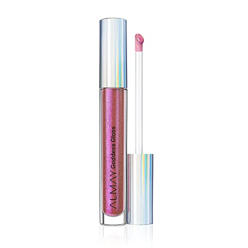 Almay Lip Gloss, Non-Sticky Lip Makeup, Holographic Glitter Finish, Hypoallerge…