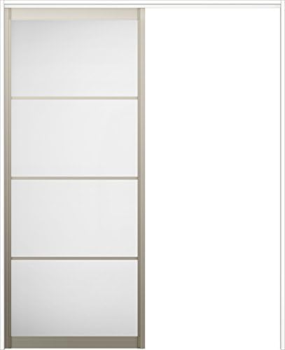 Amazon ラシッサs 室内引戸 間仕切り 上吊引戸 片引戸 標準タイプ Asmkh Lzb 鍵なし 16 W 1 644mm H 2 023mm 本体 枠色 シャイングレー Ba 枠 敷居色 プレシャスホワイト Yy 勝手 右勝手 枠種類 180mm幅 ノンケーシング枠 機能 Wソフトモーション