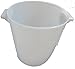 Large 6 Quart Plastic Dough Rising Bucket with Lid