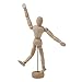 Jointed Puppet - TOOGOO(R)4.5 Inch Wooden Male Artist Manikin Jointed Mannequin Hand Blockhead Puppet (4.5inch)