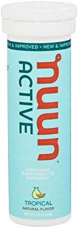 Nuun - Active Effervescent Electrolyte Supplement Tropical - 10 Tablets