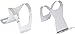 Velo Orange Chrome Half Clips, Pair
