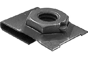 CLIPSANDFASTENERS 25 J Type Cage Nuts 3/8"-16 Screw Size