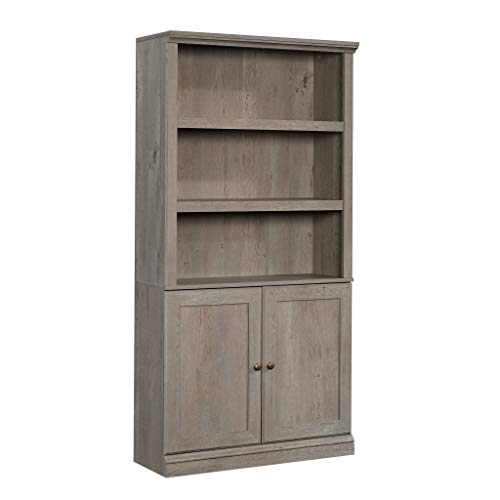 Sauder Select Book Shelf, Bookshelf with Storage, Library Bookcase with Doors a…