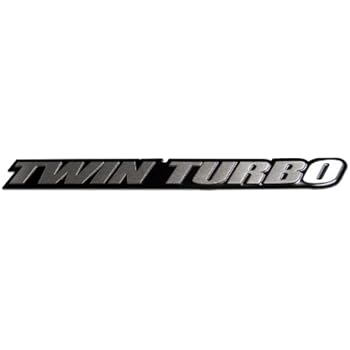 Amazon.com: ERPART Twin Turbo Aluminum Emblem Badge Compatible with BMW ...