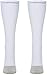 CompressionZ 20-30 mmHg Knee High Compression Socks, White, L