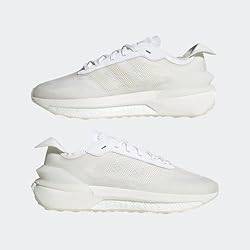 adidas Unisex Avery Running Shoe, White/Zero