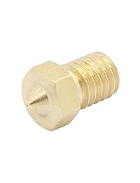 ueetek 7pcs 1.75 mm Impresora 3d Head Extrusora latón boquilla del cabezal de impresión (0.2 mm 0.3 mm 0.4 mm 0.5 mm 0,6 mm 0.8 mm 1 mm)