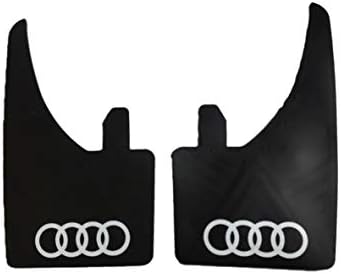 High Quality Pair of universal Mudflaps & fittings for A4 A6 A5 A3 Q5 Q7 Cars & 4X4