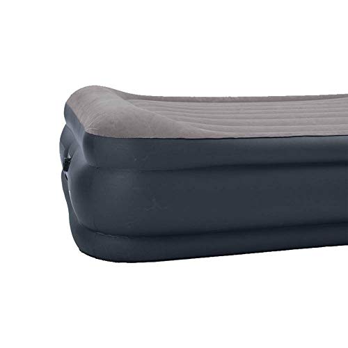 Intex Deluxe Pillow Rest Raised Airbed With Soft Flocked Top For