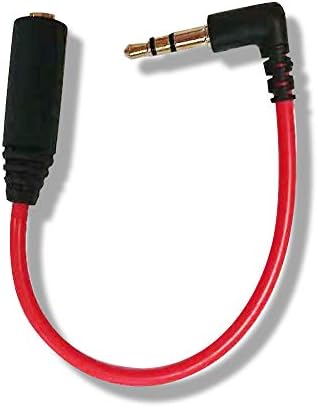 3 5mm 延長ケーブル 10cm ステレオミニプラグ Daiad 短い オーディオケーブル Auxケーブル Lineケーブル 片側l型 オス メス スピーカー延長 ヘッドホン延長 L M