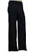 Stylzoo Women's Premium Modal Softest Ever Palazzo Solid Stretch Pants Black Supermodel 1X