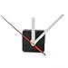 Black Quartz Wall Clock Movement Mechanism White+Red Hands DIY Repair Parts Kit
