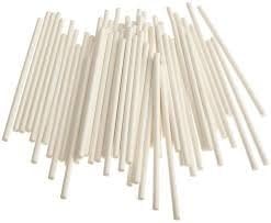 Cake Pop Sticks, 1000 Count 6" Paper Sticks for Cake Pops, Lollipops, Candy Apples, Bake Shop Supply