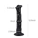 Animal Dildo, Realistic Horse Penis 12.6 inch Ultra Long Cock with Big Suction Cup Female Masturbator Vaginal Massage for Women Sexbaby (Black)