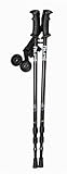 New 3 Section Adjustable Hiking/Trekking/Snowshoeing Poles with Carrying Tote Bag
