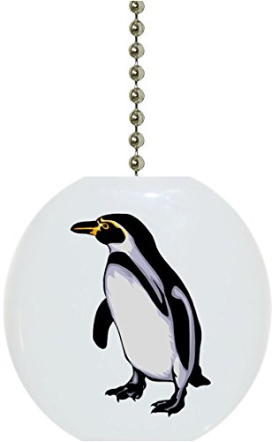Penguin Animal Ceramic Fan Pull