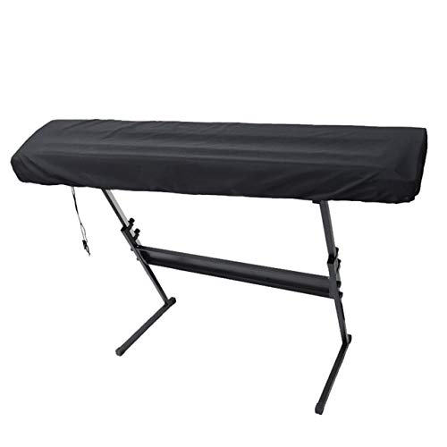 Bluecell Piano Keyboard Dust Cover for 88 Keys Waterproof Dust Proof Electronic Keyboard Bags Cases Covers - Made of Nylon/Spandex- Elastic Cord and - Locking Clasp - Keep It Free From Dust and Dirt