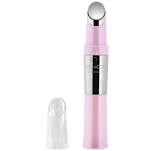 Eye Massager 2NICE Rechargeable Heated Vibrating Ionic Infusion Facial Massager for Skin Tightening Wrinkles Fine Lines and Puffy Eyes with 2 Modes