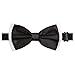 EFORLED Mens 1920s Accessories Gangster Stripe Vest Set - Gangster Spats,Armbands,Pre Tied Bow Tie,Black,XL1