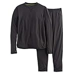 Boys Winter Base-Layer Thermal Underwear top Bottom Set Thumbhole