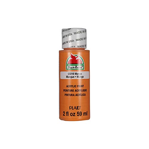 Apple Barrel Acrylic Paint in Assorted Colors (2 oz), 20218, Mango