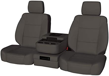 Custom ShearComfort Waterproof Cordura Seat Covers for 2019 Toyota Tundra - Compatible w/Side Airbags and Heated Seats