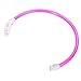 LED Dog Necklace Collar,USB Rechargeable Safety Waterproof Light up Adjustable Flashing Pet Neck Loop by fashion&cool