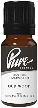 Pure Scented Dark Wood Fragrance Oil 10ml for Candles & Cosmetics