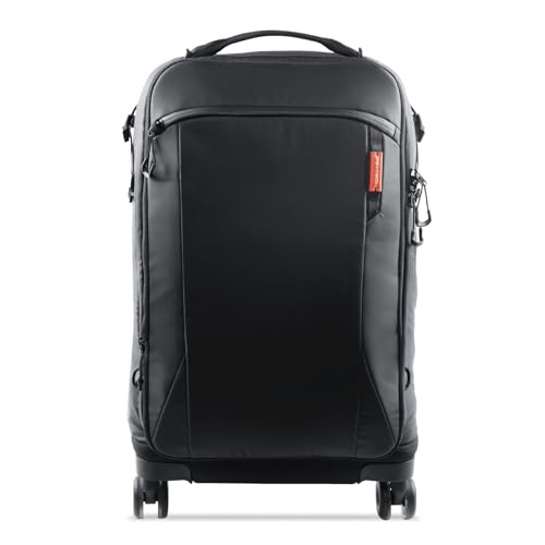 PGYTECH 2 in 1 Wheeled Photography Backpack, Trolley for Camera/Tripod Camera, Professional/Reflex/Mirrorless/Travel, Suitcase and Rainproof Compatible with 17 Inch Laptop