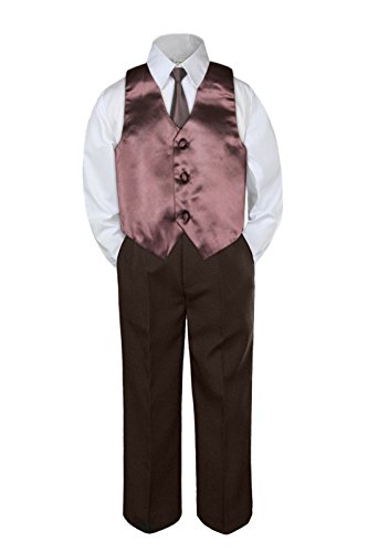 Leadertux 4pc Formal Baby Toddler Boys 