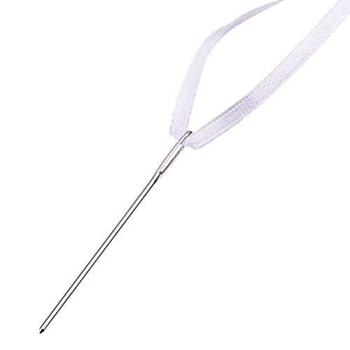 Cutelec Blunt Needles 15-pack, Large-eye Steel Yarn Knitting Needles Tapestry Sewing Needles