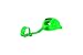 Battle Oxygen Lip Protector Mouthguard with Connected Strap, Neon Green