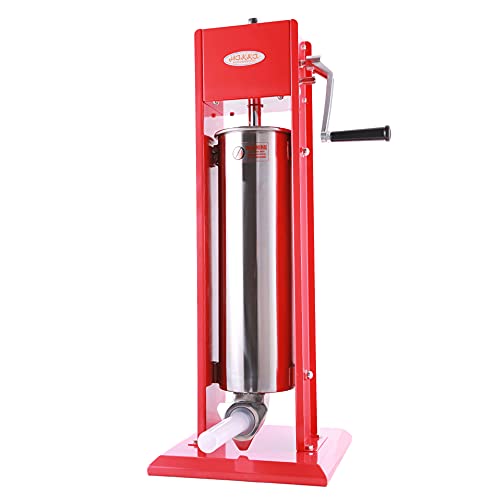 Hakka 15 Pound Sausage Stuffer 2 Speed Stainless Steel Vertical Sausage Maker by HAKKA BROTHER