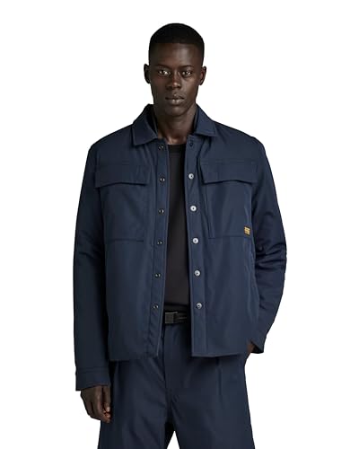 G-STAR RAW Herren Postino V2 Jacke, Blau (salute D24278-D517-C742), S