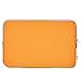 TOP CASE - Zipper Sleeve Bag Cover Compatible with Apple 11” Apple MacBook/Chromebook/Microsoft Surface Pro/Laptop and Notebook with TOP CASE Logo Mouse Pad (Orange)