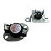 Whirlpool wed5800 Dryer High Limit Thermostat and Thermal Fuse, 4, silver