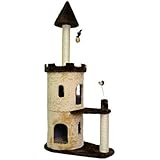Brinquedo Arranhador São Pet Castle para Gatos Bege
