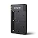 RAVPower NP-F550 Dual Slot Battery Charger, Compatible with Sony NP F970, F750, F770, F960, F550, F530, F330, F570, CCD-SC55, TR516, TR716, TR818, TR910, TR917 Batteries and More