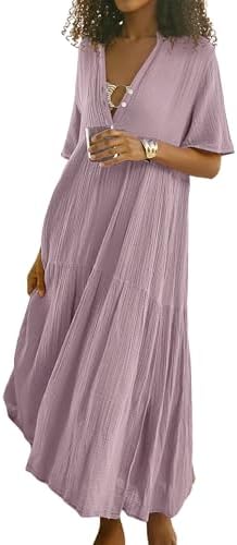 tiered blouson sleeve cotton & silk maxi dress Amazon.com: Womens Vintage Cotton Linen Maxi Dress Spring Summer Fall Bishop Sleeve V Neck Smocked Tiered Dress Solid Cute Country Dress Plus Size Peasant Dress Babydoll Apricot Dress : Clothing, Shoes &