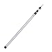 Anyoo Adjustable-Height Singular Tent Pole 7.5Ft Big Foot Telescoping Aluminum Twist Lock Tent Pole Strong Durable Lightweight Perfect for Camping Hiking Backpacking Shelters