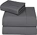 Utopia Bedding Twin XL Sheets - 3 Piece Bedding - Brushed Microfiber - Shrinkage and Fade Resistant - Easy Care (Twin Extra Long Grey)